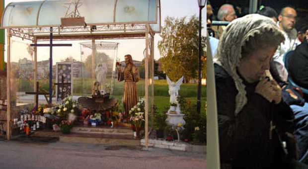 Il capitello della Madonna a Cavarzere e la presunta veggente Alina Coia