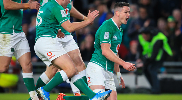 Rugby, l'Irlanda vince la battaglia contro una grande Scozia: 19-12