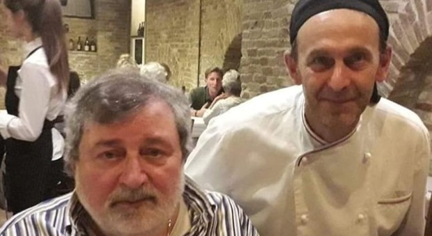 Guccini a cena al Fuori Porta «Storia della musica, che onore»