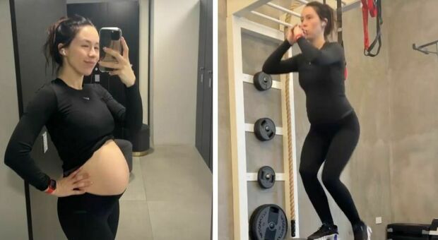Aurora Ramazzotti incinta, si allena anche col pancione. Ma gli haters non ci stanno: «Non devi farlo, ecco perché»
