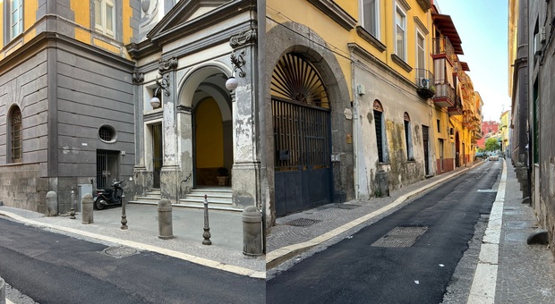 Napoli Est, asfalto sui sanpietrini in corso Sirena: è polemica a Barra