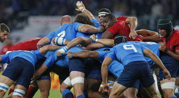 Rugby World Cup, quattro cambi tra gli azzurri, Castrogiovanni in panchina con Bergamasco