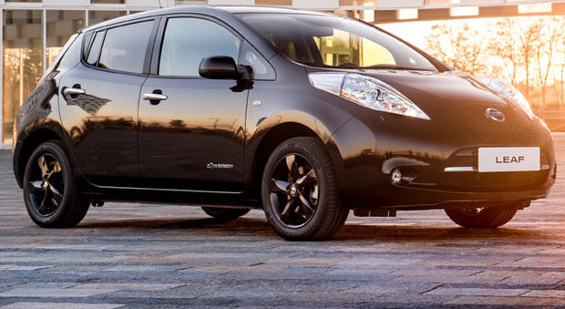 La Nissan Leaf Black Edition