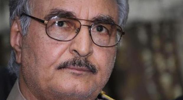 Il generale dissidente libico Khalifa Haftar