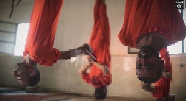 Isis, prigionieri accusati di spionaggio, sgozzati e appesi a testa in già: l'ultimo orrore del Califfato