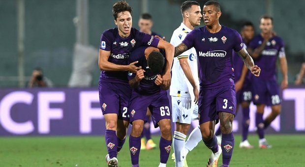 Il Verona domina ma non la chiude, 1-1 della Fiorentina all'ultimo assalto