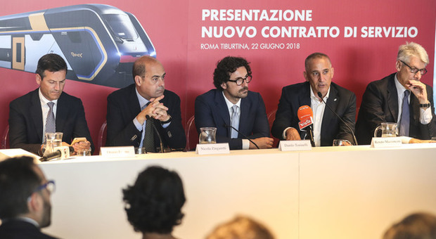 Ferrovie, firmato il nuovo contratto di servizio per il Lazio: investimenti per 1,3 miliardi