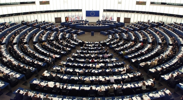 Il parlamento europeo di Strasburgo
