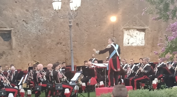 Civita Castellana, applausi alla Banda dei Carabinieri