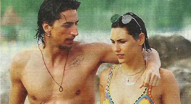 Giulia Pauselli e Marcello Sacchetta al mare