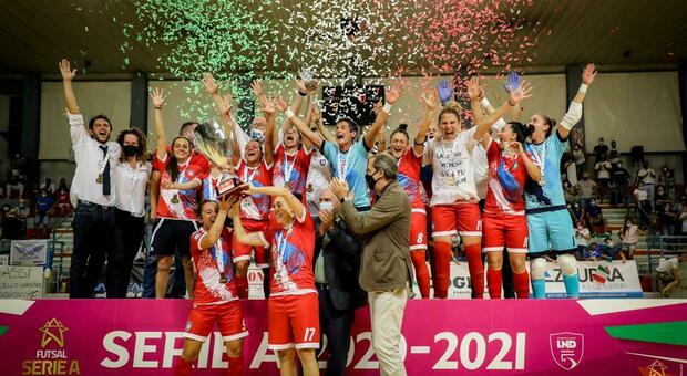 Futsal donne, il Montesilvano campione d'Italia