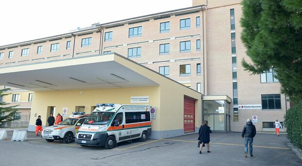 Il pronto soccorso dell'ospedale di Civitanova