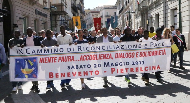 Benevento-Pietrelcina: in marcia per la pace