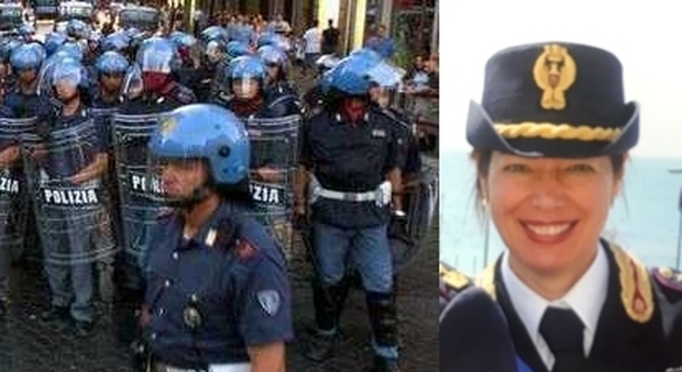Polizia, Adriana Cammi prima donna in Italia a dirigere un Reparto mobile