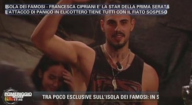 Francesco Monte, la rivelazione a Pomeriggio 5: "Ha un flirt con una delle naufraghe..."