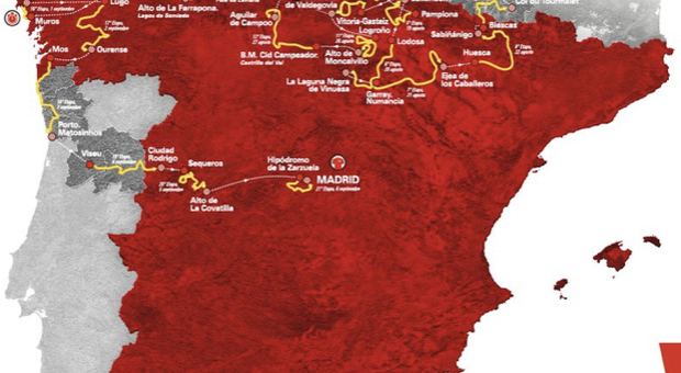 Vuelta 2020, si partirà dai Paesi Bassi. Ci saranno Tourmalet e Angliru