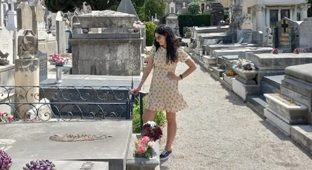 Giulia Depentor, l'influencer dei cimiteri
