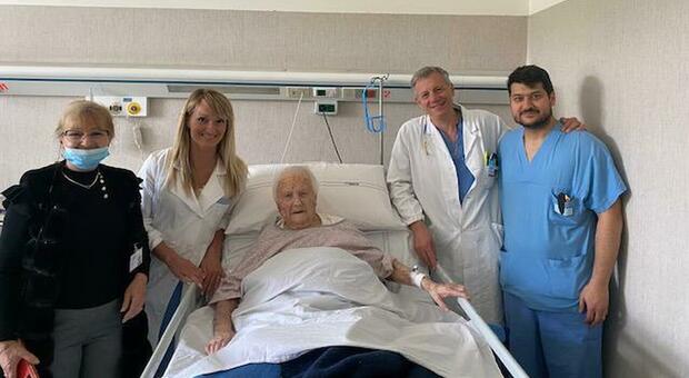 Da Valentino Rossi a nonna Carolina, operata a 102 anni nella clinica dei big