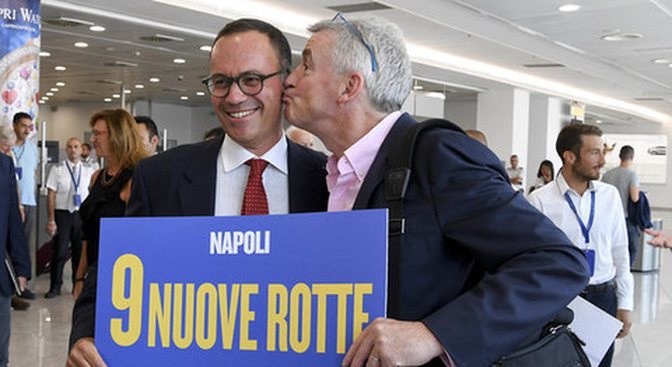 Ryanair scommette ancora su Napoli con nove nuove rotte. O'Leary: «Due milioni di passeggeri»