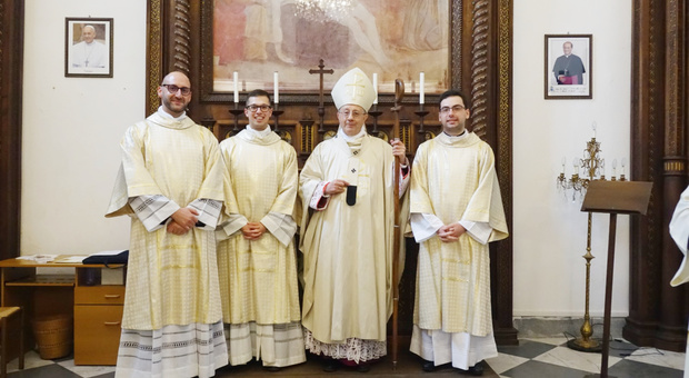 Chieti, ordinati dall'arcivescovo Forte tre nuovi sacerdoti: è festa nella Diocesi