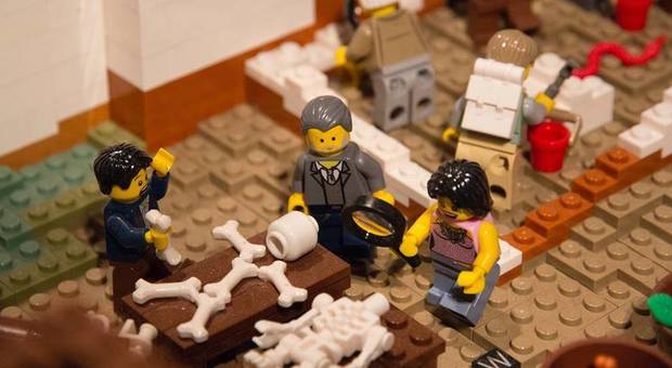 Pompei celebra i 60 anni della Lego: ecco i mattoncini degli Scavi