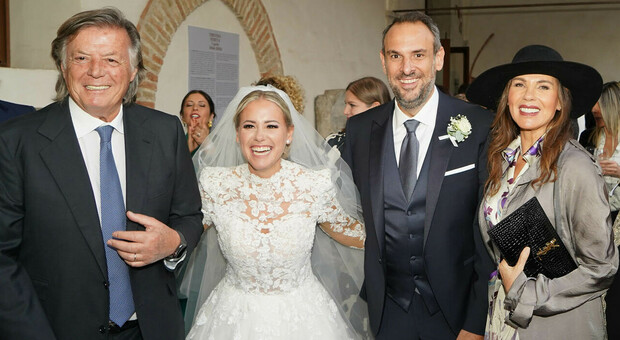 Mario Conte, al matrimonio Panatta e signora, Zaia, Nordio e il gotha dell'economia: gli ospiti vip