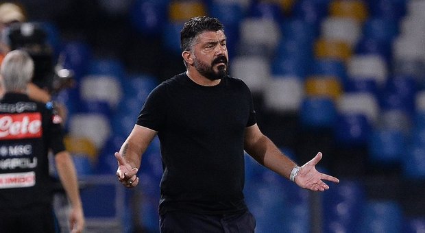 Napoli, Gattuso: «I miei giocatori mi fanno arrabbiare, sprecano troppe chance»