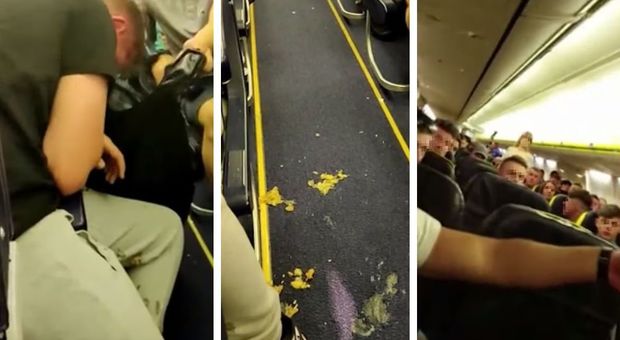 Volo Ryanair si trasforma in incubo: 70 passeggeri ubriachi urlano e vomitano per tre ore nell'aereo
