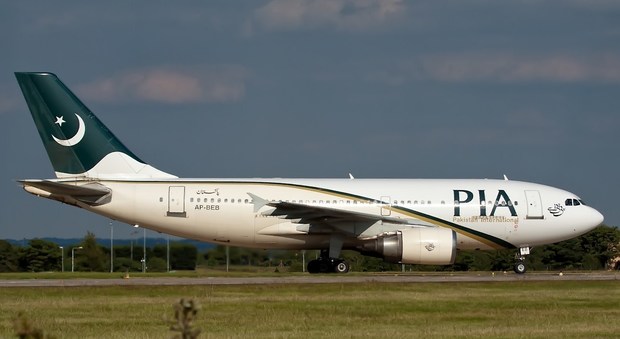 Un aereo della Pakistan International Airlines
