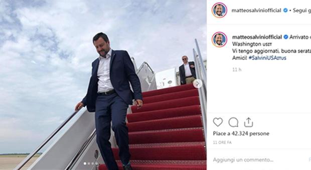 Salvini in viaggio a Washington e quel paragone con De Gasperi