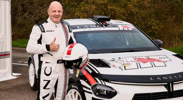 Miki Biasion con la Lancia HF Rally