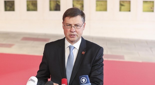 Il vicepresidente della Commissione Ue, Valdis Dombrovskis