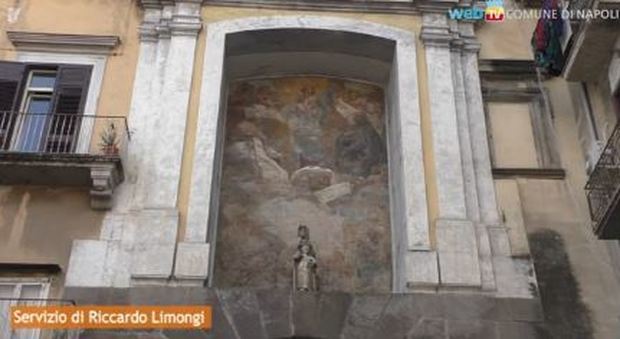 Napoli, firmata convenzione per restauro dipinto Mattia Preti su Porta San Gennaro