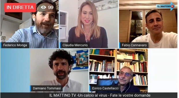 Direzione Mattino, il dilemma della Serie A: il forum con Cannavaro, Tommasi e Castellacci