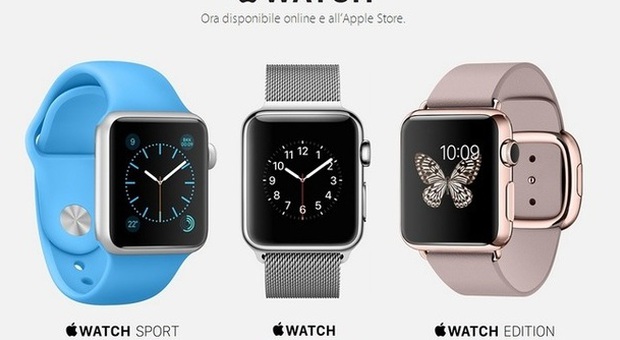 Apple Watch anche in Italia, in vendita da oggi: ecco come averlo e i prezzi -LEGGI