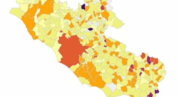Lazio zona rossa: casi Covid, incidenza e ricoveri in ospedale: la nuova mappa nella regione