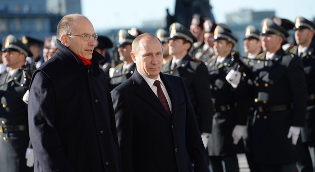 L'incontro tra Letta e Putin a Trieste nel 2013