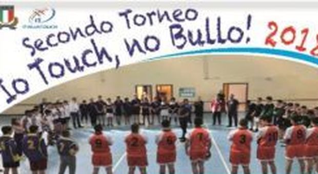 Rugby touch nelle scuole di Roma per lottare contro il bullismo