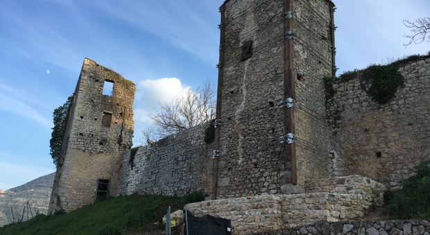 L'antica torre di guardia messa in sicurezza