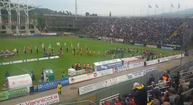 L'inizio di Ascoli-Benevento