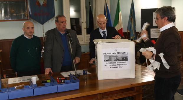 Provincia di Benevento, boom di elettori per il Consiglio