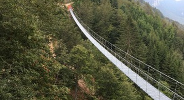 Il ponte di corde
