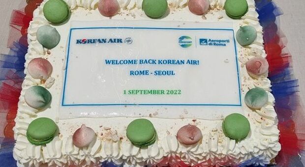 Fiumicino, ripartono voli Korean Air su Seoul