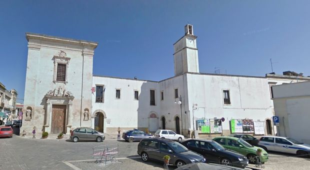 Il municipio di Sogliano Cavour