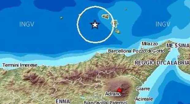 Sicilia, terremoto alle Eolie di magnitudo 4.3