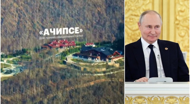 Putin e l'ultima paranoia: la super lussuosa residenza sciistica difesa da un sistema anti missilistico