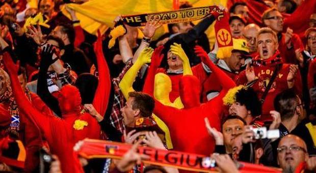 Belgio-Italia, allarme per 400 tifosi belgi. Gara considerata a rischio medio