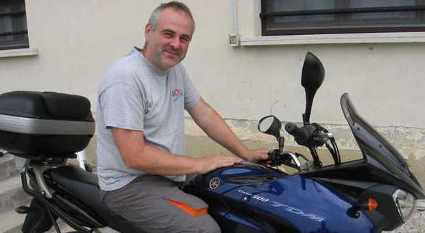 Fabio Lovisa, 41 anni, era appassionato di moto