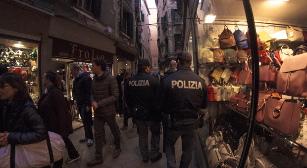 Polizia a Venezia