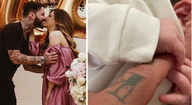 Nunzia Sansone e Flavio Zerella hanno annunciato la nascita della loro prima figlia, Dea (Instagram)